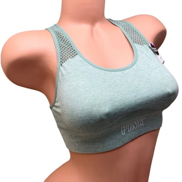 🌸New🌸PINK Victoria’s Secret Sports Bra Small NWT - Picture 2 of 5
